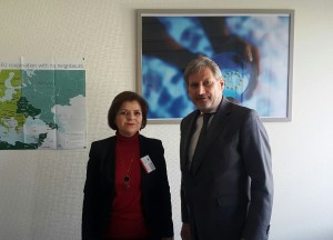 Minister Çolak met with EU Commissioner Responsible for European Neighbourhood Policy and Enlargement Negotiations Johannes Hahn